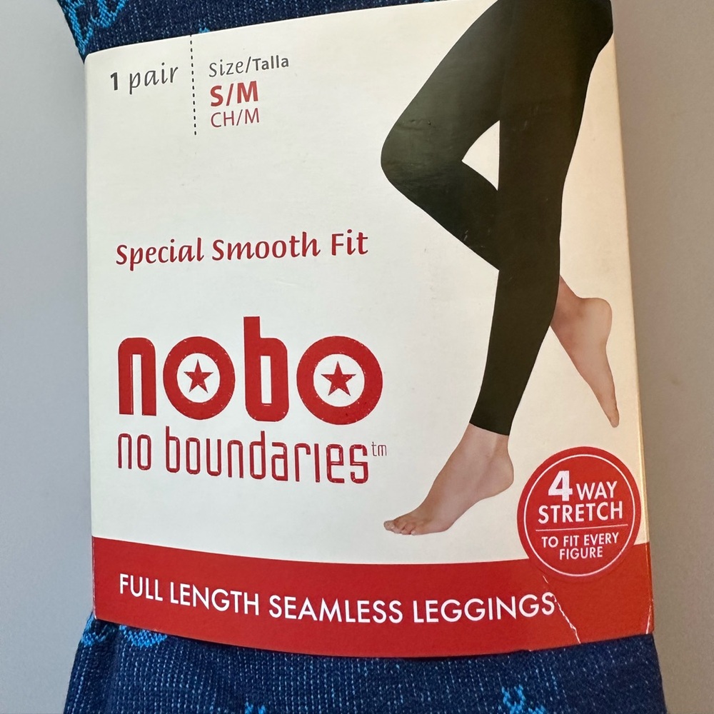 Anchor navy blue leggings NWT - Picture 2 of 5